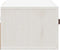 vidaXL - Nachtkastje - wandgemonteerd - 40x29,5x22 - cm - wit