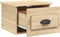 vidaXL - Nachtkastje - wandgemonteerd - 41,5x36x28 - cm - sonoma - eikenkleurig