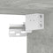 vidaXL - Nachtkastje - wandgemonteerd - 45x26x28,5 - cm - betongrijs