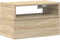vidaXL - Nachtkastje - wandgemonteerd - 45x26x28,5 - cm - sonoma - eikenkleurig
