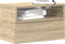 vidaXL - Nachtkastje - wandgemonteerd - 45x26x28,5 - cm - sonoma - eikenkleurig