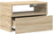 vidaXL - Nachtkastje - wandgemonteerd - 45x26x28,5 - cm - sonoma - eikenkleurig