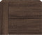 vidaXL - Nachtkastje - wandgemonteerd - 45x30x35 - cm - bruin - eikenkleurig