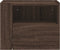 vidaXL - Nachtkastje - wandgemonteerd - 45x30x35 - cm - bruin - eikenkleurig