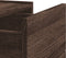 vidaXL - Nachtkastje - wandgemonteerd - 45x30x35 - cm - bruin - eikenkleurig