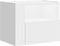 vidaXL - Nachtkastje - wandgemonteerd - 45x30x35 - cm - wit