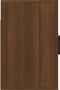 vidaXL - Nachtkastje - wandgemonteerd - 50x30x47 - cm - bruin - eikenkleur