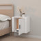 vidaXL - Nachtkastje - wandgemonteerd - 50x30x47 - cm - wit