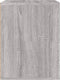 vidaXL - Nachtkastje - wandgemonteerd - 50x36x47 - cm - grijs - sonoma - eikenkleur