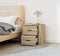 vidaXL - Nachtkastje - wandgemonteerd - 50x36x47 - cm - sonoma - eikenkleurig