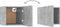 vidaXL - Nachtkastjes - 2 - st - 30,5x30x30 - cm - bewerkt - hout - betongrijs