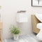 vidaXL - Nachtkastjes - 2 - st - 30,5x30x30 - cm - spaanplaat - hoogglans - wit