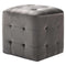 vidaXL - Nachtkastjes - 2 - st - 30x30x30 - cm - fluweel - grijs