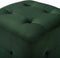 vidaXL - Nachtkastjes - 2 - st - 30x30x30 - cm - fluweel - groen