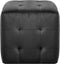 vidaXL - Nachtkastjes - 2 - st - 30x30x30 - cm - fluweel - zwart