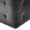 vidaXL - Nachtkastjes - 2 - st - 30x30x30 - cm - fluweel - zwart