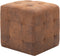 vidaXL - Nachtkastjes - 2 - st - 30x30x30 - cm - kunstsuède - bruin