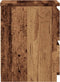 vidaXL - Nachtkastjes - 2 - st - 30x30x40 - cm - bewerkt - hout - oud - houtkleurig