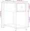 vidaXL - Nachtkastjes - 2 - st - 30x60x60 - cm - bewerkt - hout - sonoma - eikenkleurig