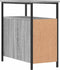 vidaXL - Nachtkastjes - 2 - st - 30x60x60 - cm - bewerkt - hout - grijs - sonoma - eiken