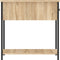 vidaXL - Nachtkastjes - 2 - st - 30x60x60 - cm - bewerkt - hout - sonoma - eikenkleurig