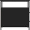 vidaXL - Nachtkastjes - 2 - st - 30x60x60 - cm - bewerkt - hout - zwart