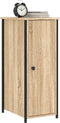 vidaXL - Nachtkastjes - 2 - st - 32x42x80 - cm - bewerkt - hout - sonoma - eikenkleurig