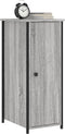 vidaXL - Nachtkastjes - 2 - st - 32x42x80 - cm - bewerkt - hout - grijs - sonoma - eiken