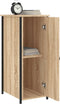 vidaXL - Nachtkastjes - 2 - st - 32x42x80 - cm - bewerkt - hout - sonoma - eikenkleurig