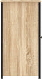 vidaXL - Nachtkastjes - 2 - st - 32x42x80 - cm - bewerkt - hout - sonoma - eikenkleurig