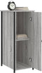 vidaXL - Nachtkastjes - 2 - st - 32x42x80 - cm - bewerkt - hout - grijs - sonoma - eiken