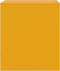 vidaXL - Nachtkastjes - 2 - st - 34,5x39x44 - cm - staal - geel