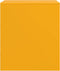 vidaXL - Nachtkastjes - 2 - st - 34,5x39x44 - cm - staal - mosterdgeel