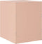 vidaXL - Nachtkastjes - 2 - st - 34,5x39x44 - cm - staal - roze