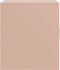 vidaXL - Nachtkastjes - 2 - st - 34,5x39x44 - cm - staal - roze