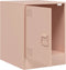 vidaXL - Nachtkastjes - 2 - st - 34,5x39x44 - cm - staal - roze