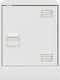 vidaXL - Nachtkastjes - 2 - st - 34,5x39x44 - cm - staal - wit