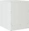 vidaXL - Nachtkastjes - 2 - st - 34,5x39x44 - cm - staal - wit