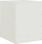 vidaXL - Nachtkastjes - 2 - st - 34,5x39x44 - cm - staal - wit
