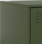 vidaXL - Nachtkastjes - 2 - st - 34,5x39x62 - cm - staal - olijfgroen