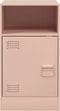 vidaXL - Nachtkastjes - 2 - st - 34,5x39x62 - cm - staal - roze
