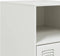 vidaXL - Nachtkastjes - 2 - st - 34,5x39x62 - cm - staal - wit