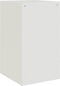vidaXL - Nachtkastjes - 2 - st - 34,5x39x62 - cm - staal - wit