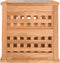 vidaXL - Nachtkastjes - 2 - st - 34x34x34 - cm - massief - walnotenhout
