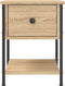 vidaXL - Nachtkastjes - 2 - st - 34x35,5x45 - cm - sonoma - eikenkleurig