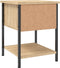 vidaXL - Nachtkastjes - 2 - st - 34x35,5x45 - cm - sonoma - eikenkleurig