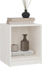 vidaXL - Nachtkastjes - 2 - st - 35,5x33,5x41,5 - cm - massief - grenenhout - wit
