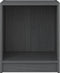 vidaXL - Nachtkastjes - 2 - st - 35,5x33,5x41,5 - cm - massief - grenenhout - grijs
