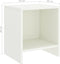 vidaXL - Nachtkastjes - 2 - st - 35x30x40 - cm - massief - grenenhout - wit