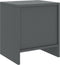 vidaXL - Nachtkastjes - 2 - st - 35x30x40 - cm - massief - grenenhout - donkergrijs